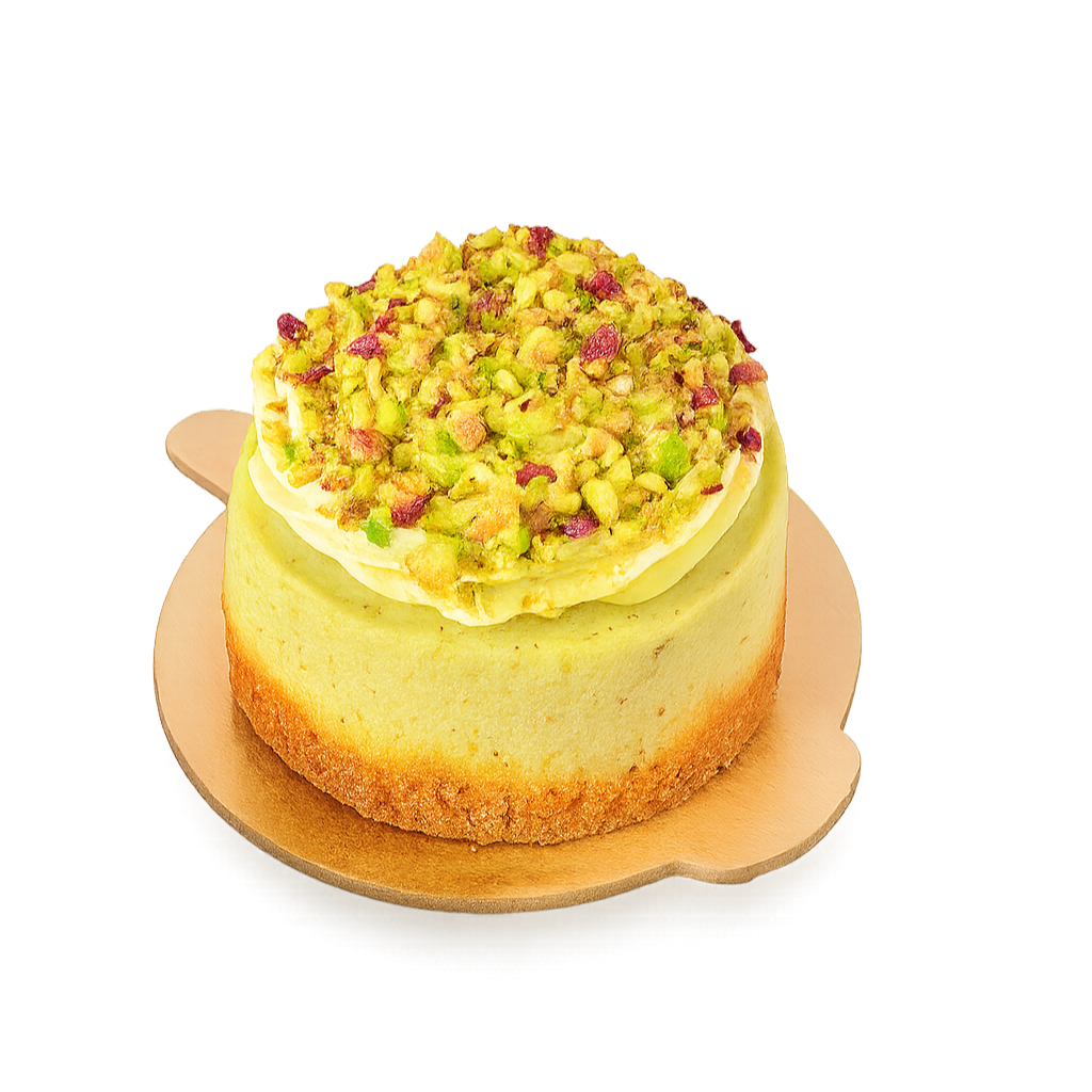 Cheese cake pistaches