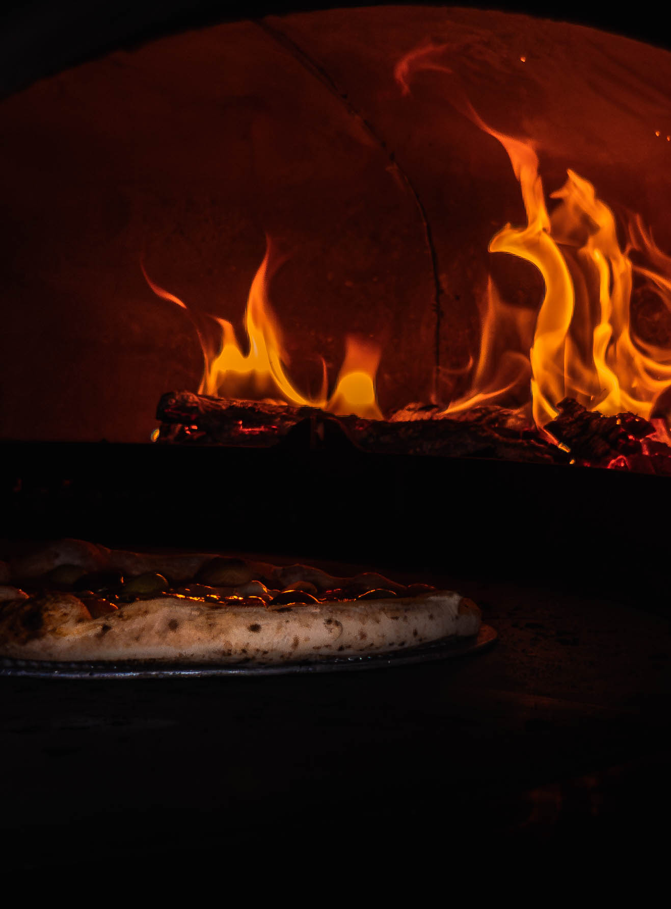 Pizza feu de bois